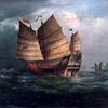 中国帆船，1850年