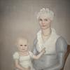 威尔伯夫人（莎拉·莎莉·斯坦斯）谢尔曼（1789-1845）和女儿莎拉