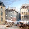 1848年巴黎圣雅克街拐角处的革命事件