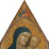 圣母子与抹大拉德圣玛丽和圣凯瑟琳（中间面板）