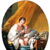 Randon de Boisset's Cabinet - A Young Woman Taking a Footbath
