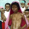 缅甸儿童素描