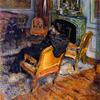 镀金的椅子，乔治·费杜夫人和她的儿子