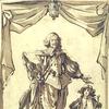 克劳德·德鲁埃特的肖像，由他的儿子亨利·尼古拉斯陪同