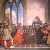 托马斯·莫尔爵士拒绝给沃尔西补贴，1523年