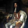 英国查理二世穿着吊袜带勋章长袍的肖像