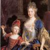 卡斯特诺侯爵凯瑟琳·库斯塔德与儿子莱昂诺的肖像