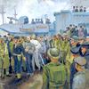 1944年2月24日，U型潜艇囚犯从“斯塔林”号登陆
