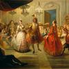 唐吉诃德的故事-唐吉诃德在巴塞罗那舞会上跳舞