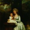 玛丽·拉特利奇·史密斯和儿子爱德华的肖像
