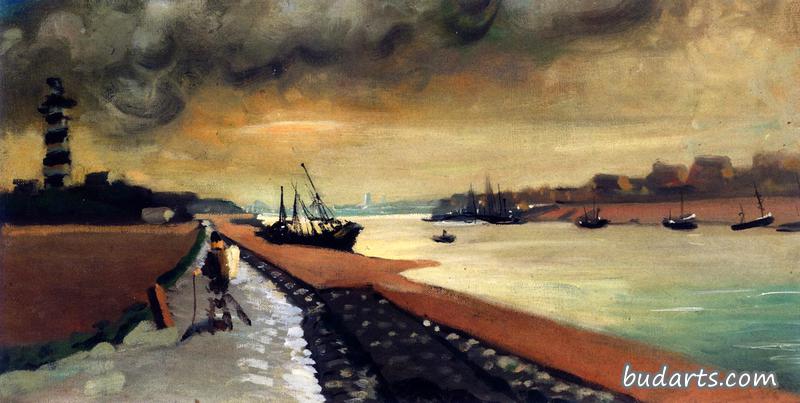 Gravelines, Harbor Entrance