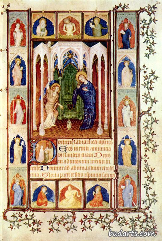 Les Petites Heures de Jean de Berry ~ Annunciation