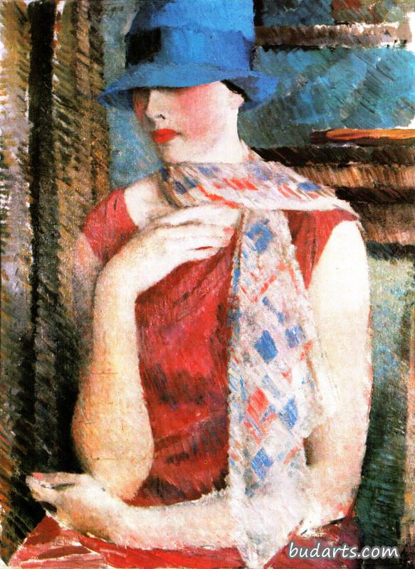 Portrait of N.S. Nadezhdina