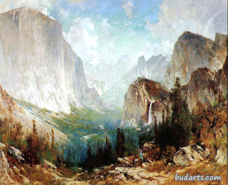 暴风雨过后，约塞米蒂山谷