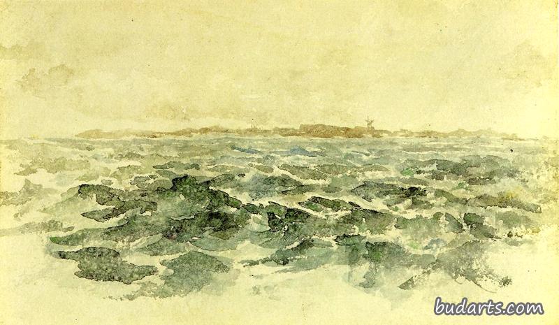 荷兰海岸外