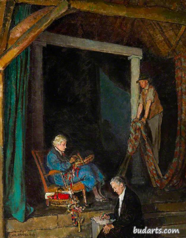 Interior of the Barn Theatre, Smallhythe Place