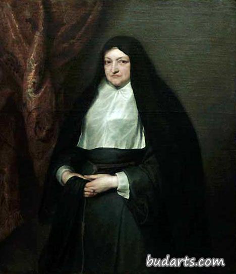 Isabelle-Claire-Eugénie of Austria (1566 - 1633) in Nun's Habit