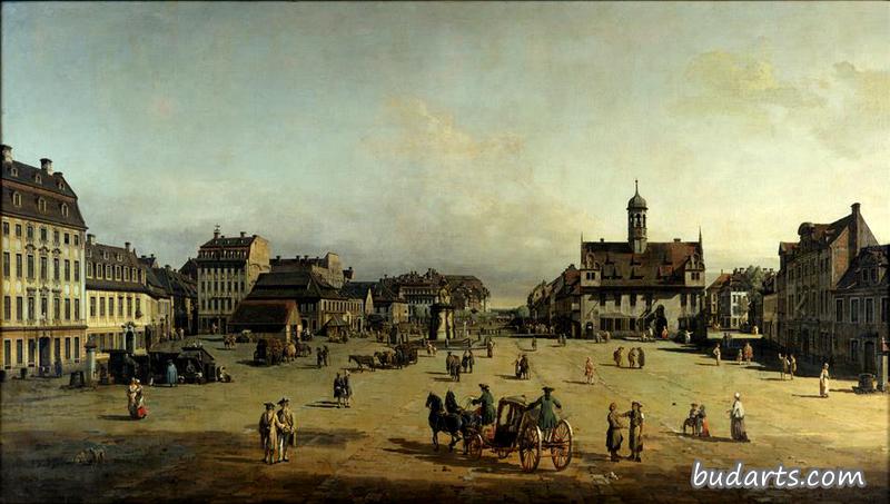 The Neustadter Market in Dresden