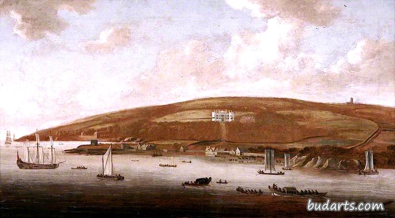 Mount Edgcumbe House and Park from Stonehouse