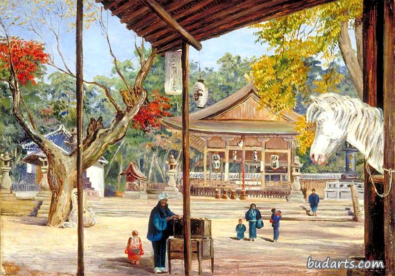 神户寺入口，日本