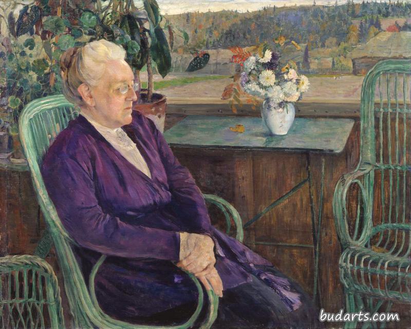 Portrait of S.I. Tyutcheva