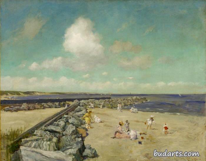 Morning at Breakwater, Shinnecock