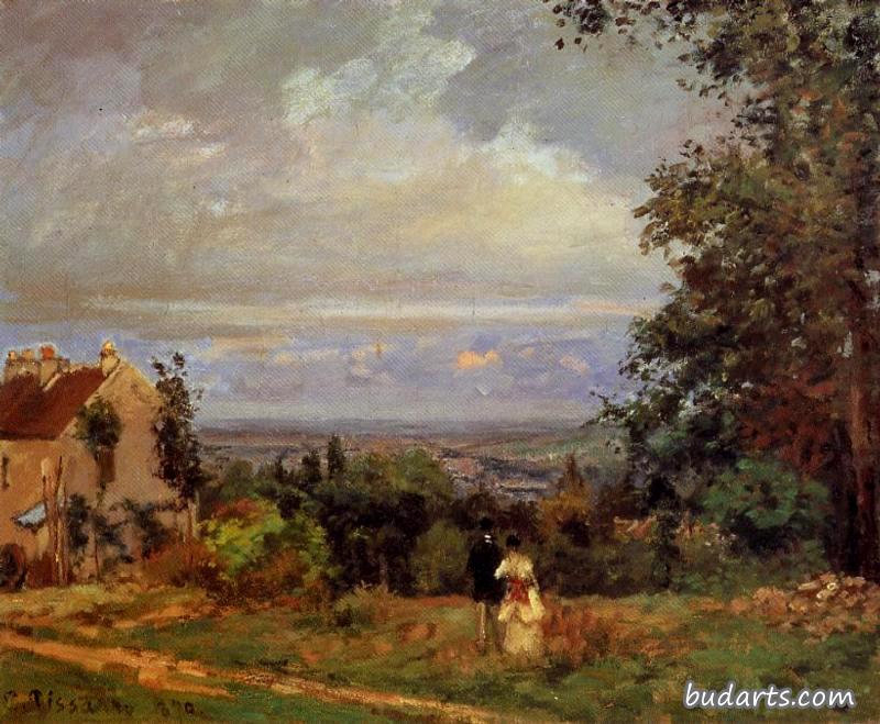 Landscape near Louveciennes