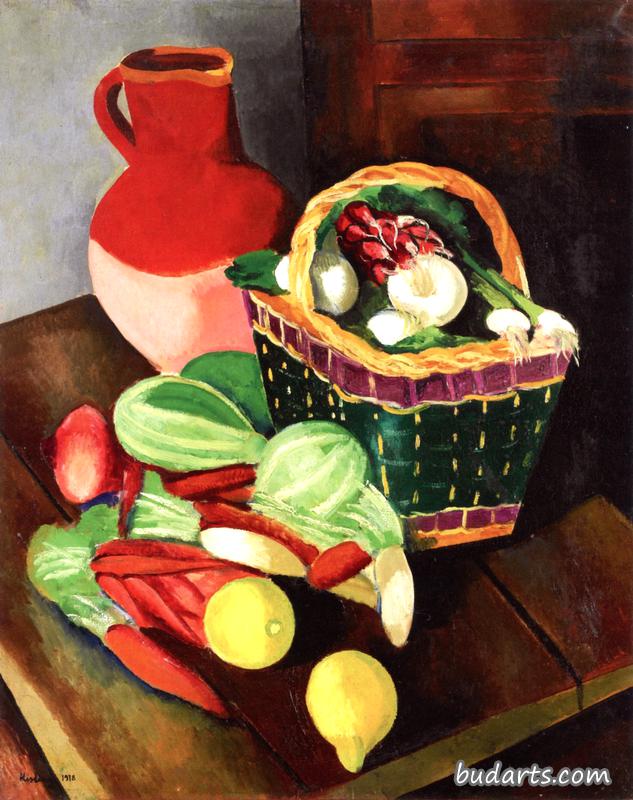 蔬菜静物画