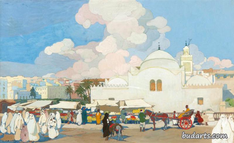 The Fishery-Mosque (La Mosquée de la Pêcherie), Algiers