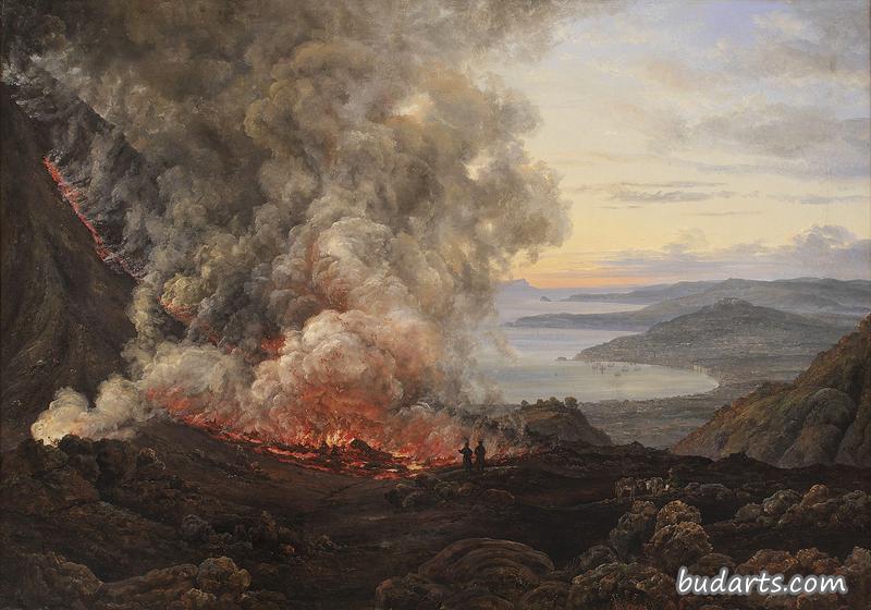 维苏威火山爆发