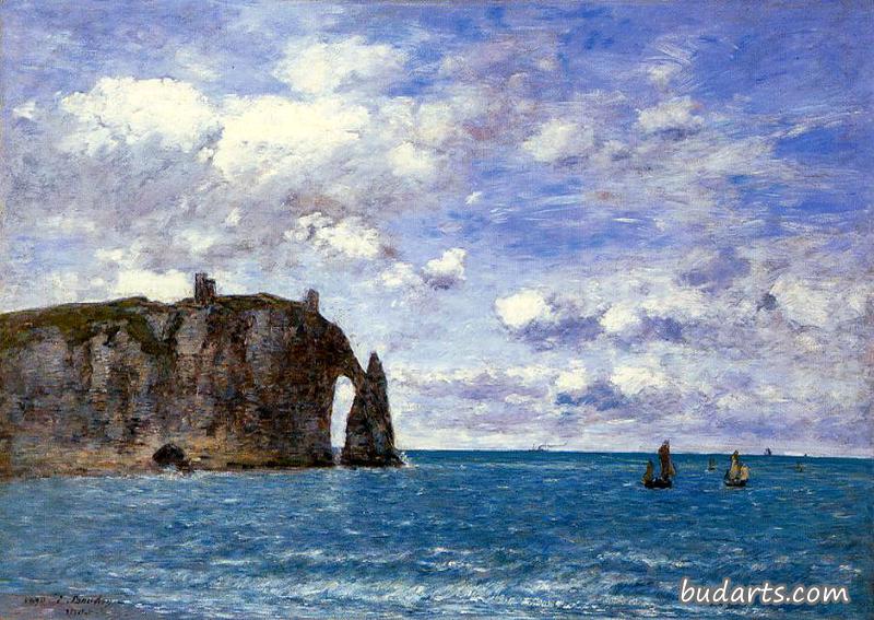 Étretat: La Falaise d'Aval