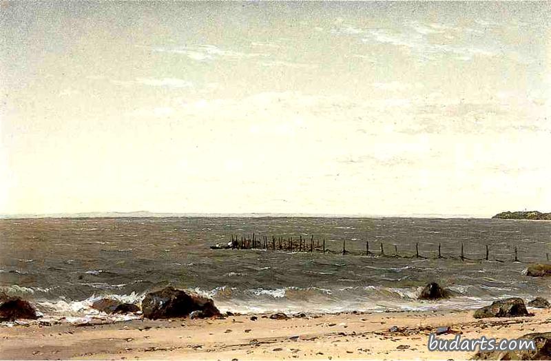 新英格兰海滩风光