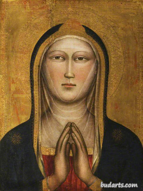 圣母半身像
