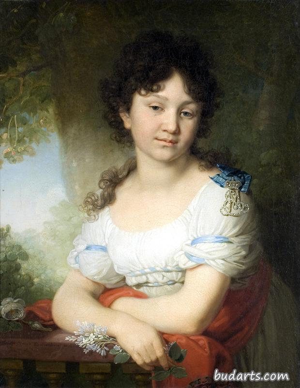 奥尔洛娃·杰尼索娃伯爵夫人画像