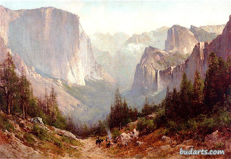 优胜美地风景
