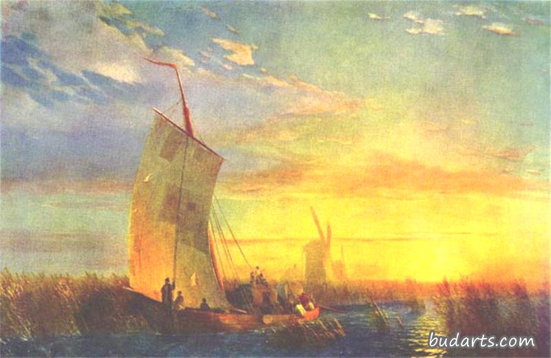 Rush on Dnepr near Aleshki