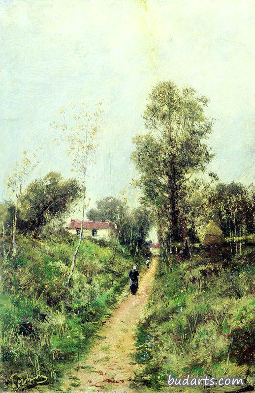 Path in Ecouen