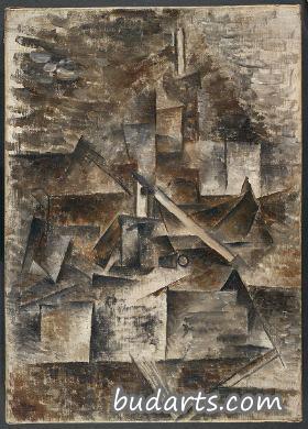 墨水井静物画