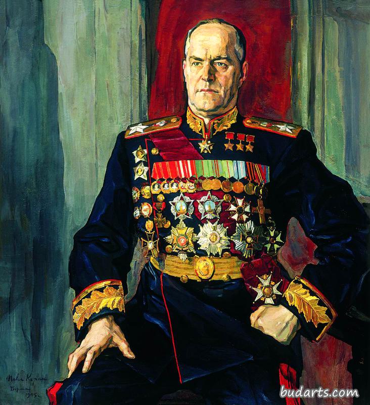 Portrait of Marshal Georgy Zhukov