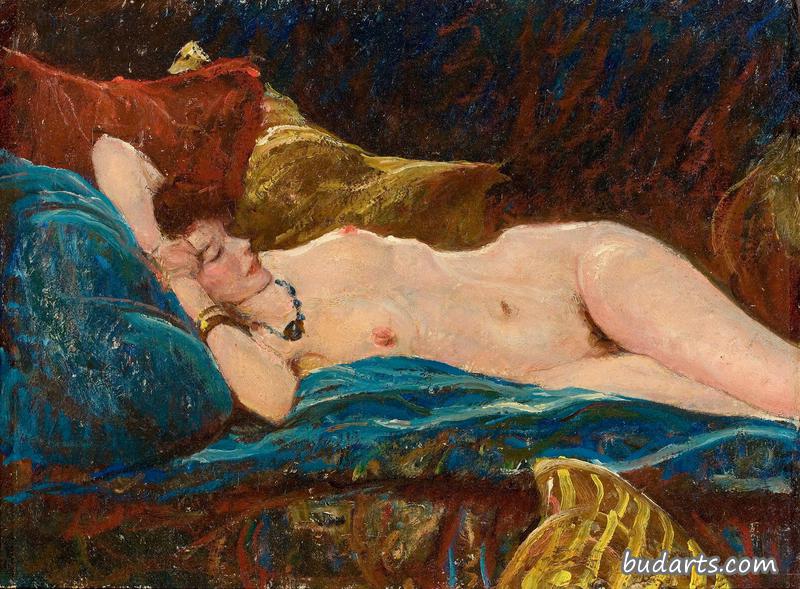 斜倚裸体