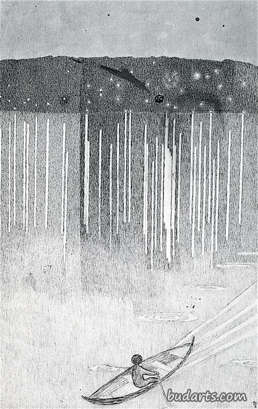 峡湾星夜
