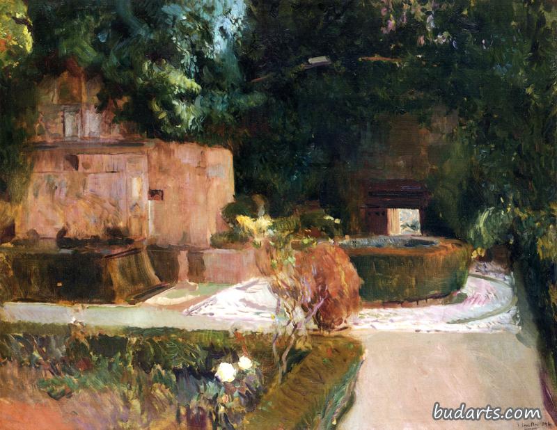 The Los Adarves Gardens, The Alhambra, Granada