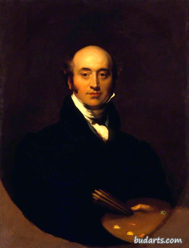 托马斯·劳伦斯爵士（模仿约1825年自画像）