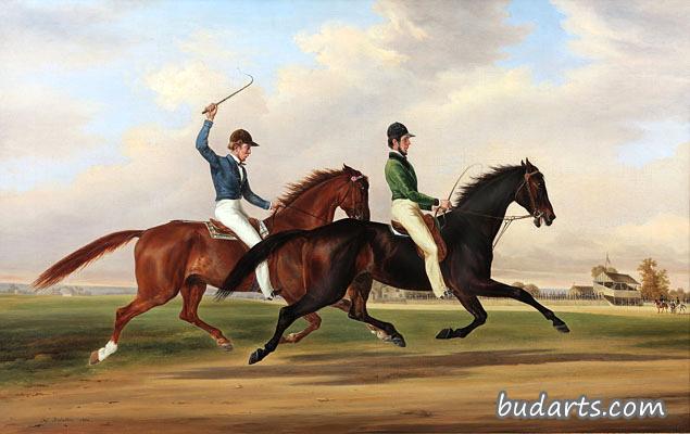 1849年7月18日，费城亨廷顿公园球场，麦克和扎卡里·泰勒的比赛