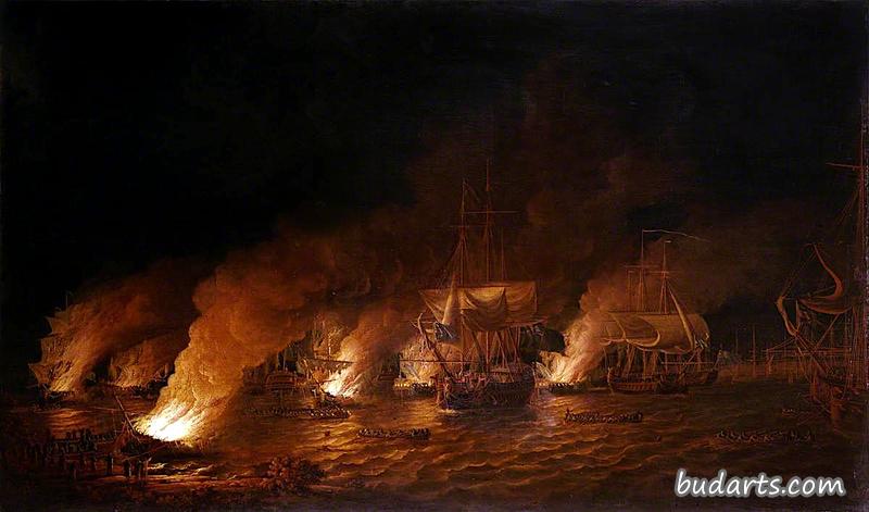 1759年6月28日,法国舰队在魁北克附近袭击英国舰队 1759年6月28日,法国舰队在魁北克附近袭击英国舰队