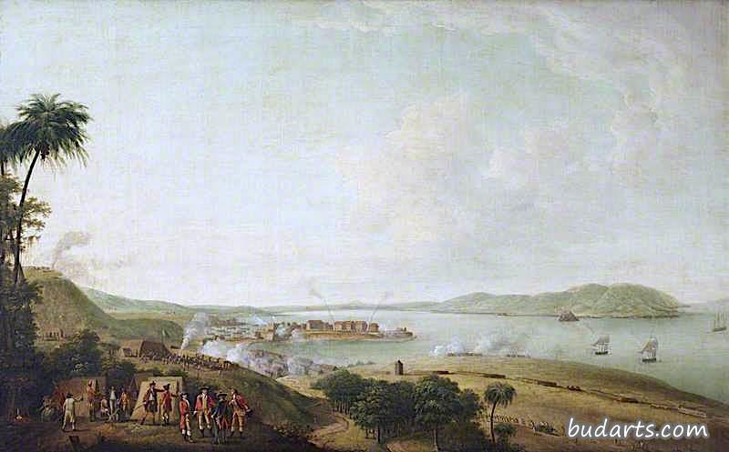 1762年1月英国对马提尼克城堡的袭击 1762年1月英国对马提尼克城堡的袭击