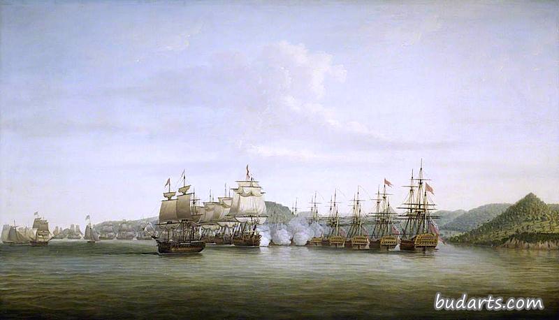 巴林顿在圣卢西亚的行动，1778年12月15日