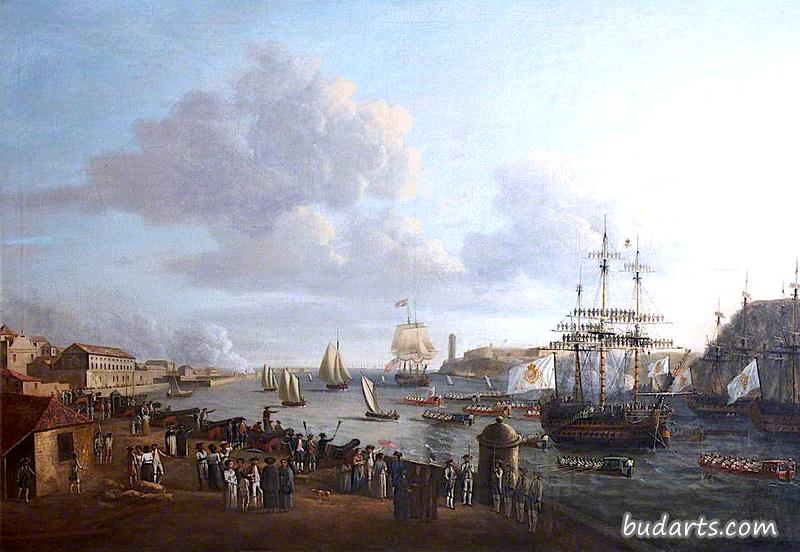 1783年5月9日威廉·亨利王子抵达哈瓦那 1783年5月9日威廉·亨利王子抵达哈瓦那
