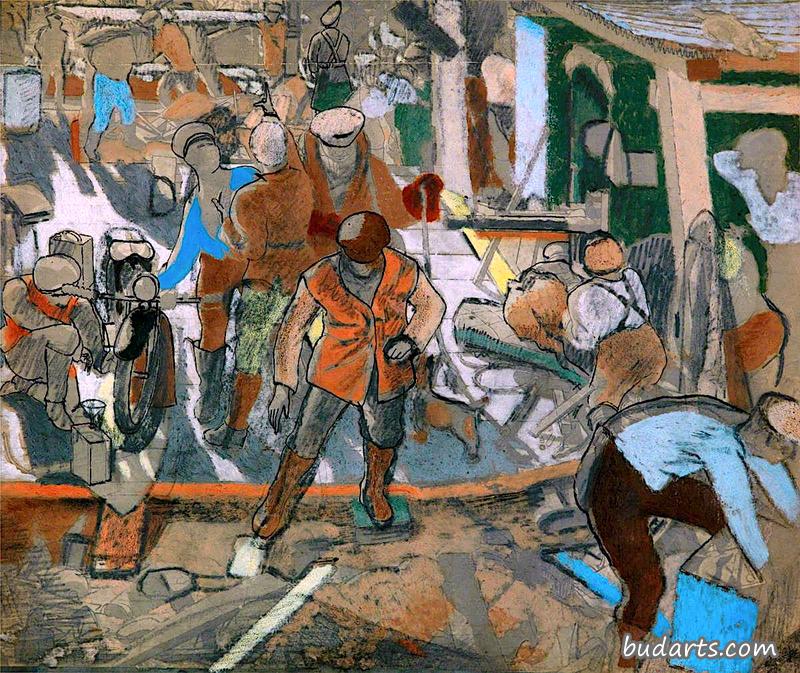 汽车运输部队和德国战俘:1918年秋,肖恩斯 汽车运输部队和德国战俘:1918年秋,肖恩斯