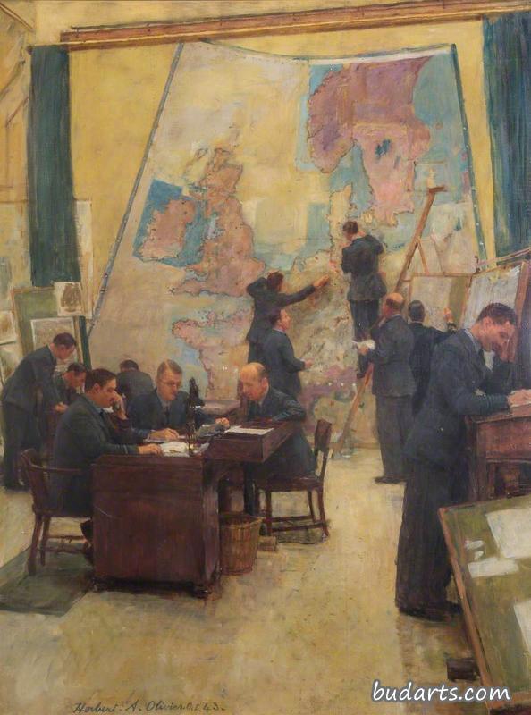 1943年10月，轰炸机司令部，放置目标